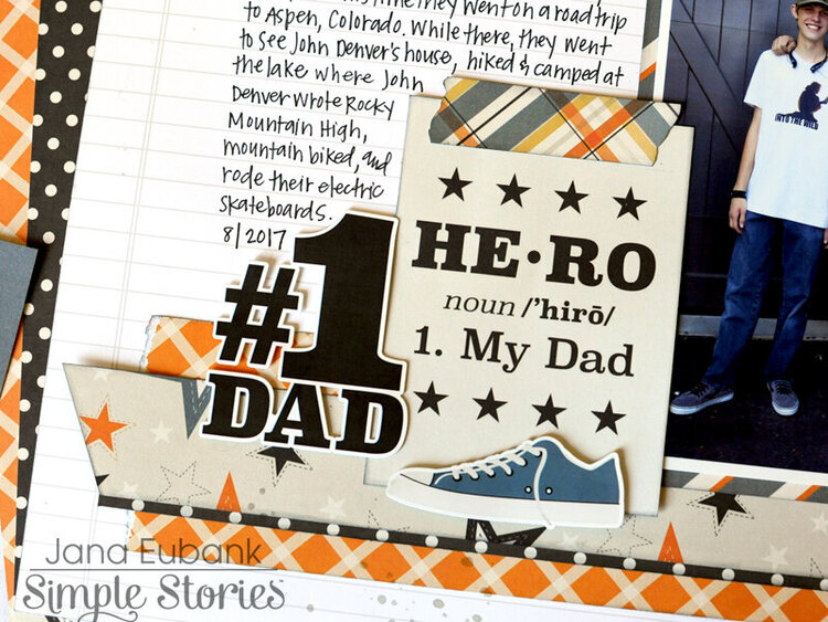 Simple Stories Dad Life: #1 Dad