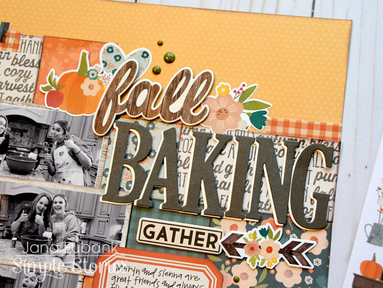 Simple Stories Fall Farmhouse - Fall Baking