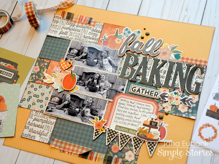 Simple Stories Fall Farmhouse - Fall Baking