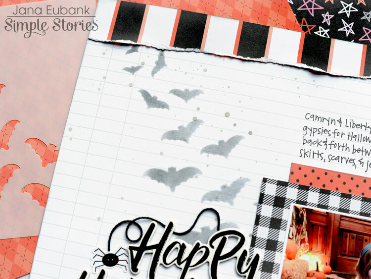 Simple Stories Happy Haunting &quot;Happy Halloween&quot;