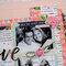 Simple Stories Happy Hearts Layout