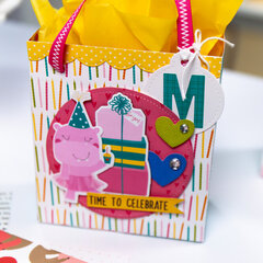 Birthday Party Ensemble - Crown, Wand, Favor Bag, Cupcake Wrappers/Picks