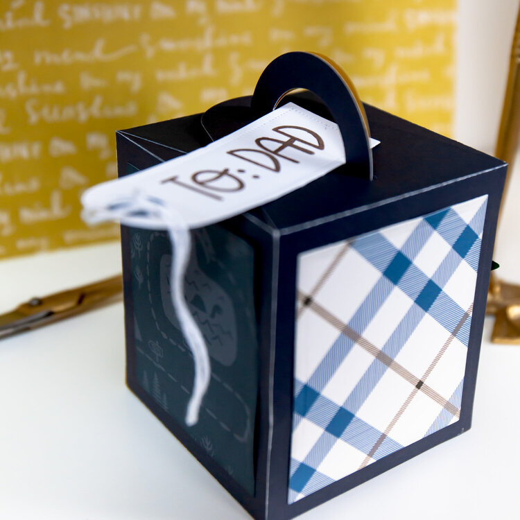 Father&#039;s Day Gift Card Matchbook &amp; Cookie Box