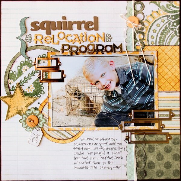 Squirrel Relocation Program *My Mind&#039;s Eye*