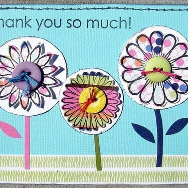 Thank You Card *Adornit by Carolee&#039;s Creations*