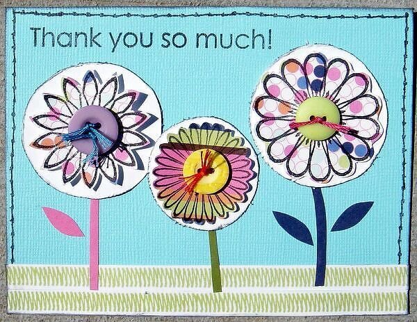 Thank You Card *Adornit by Carolee&#039;s Creations*