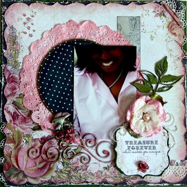 *Swirlydoos Kit Club Ultimate Design Challenge- Week 2* Treasure Forever