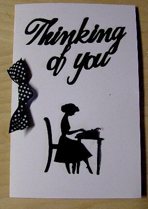 Thinking of you card for May Cricut Challenge