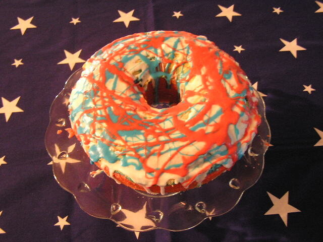 July Photo Fun - POD #! Firecracker cake