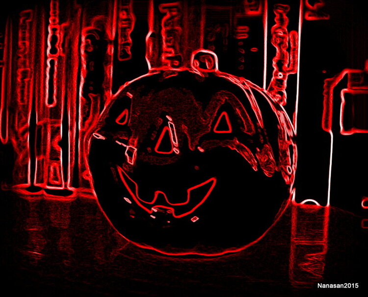 October Photo Fun - Mini # 5 Pumpkin