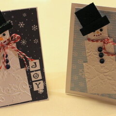 Snowman Cards