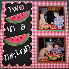 Two in a melon