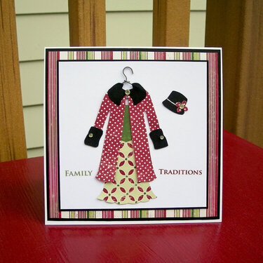 Little Lady Card - Family Traditions