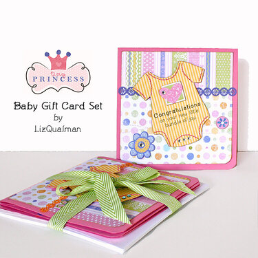 Baby Card Set *Little Yellow Bicycle*