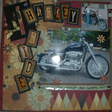 1st Harley   1st Ride