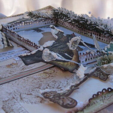 Close up of &quot;Picket Fence from Winter lo!&quot;