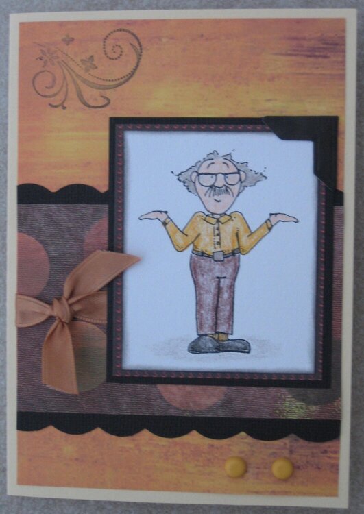 A grandpa card