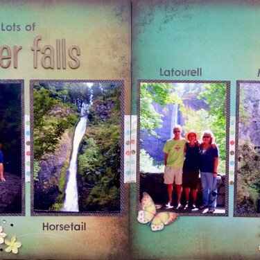 Lots of waterfalls