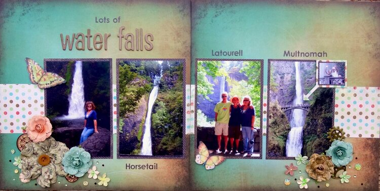 Lots of waterfalls