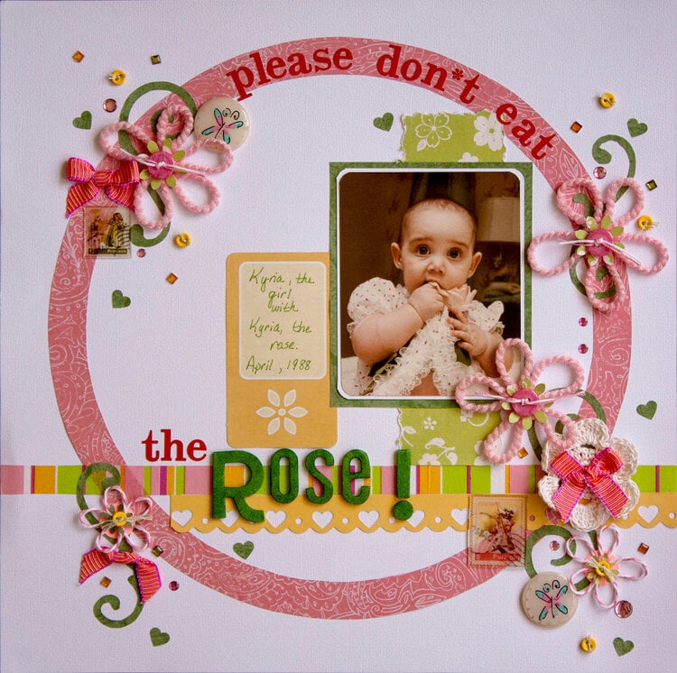 please don*t eat the Rose!