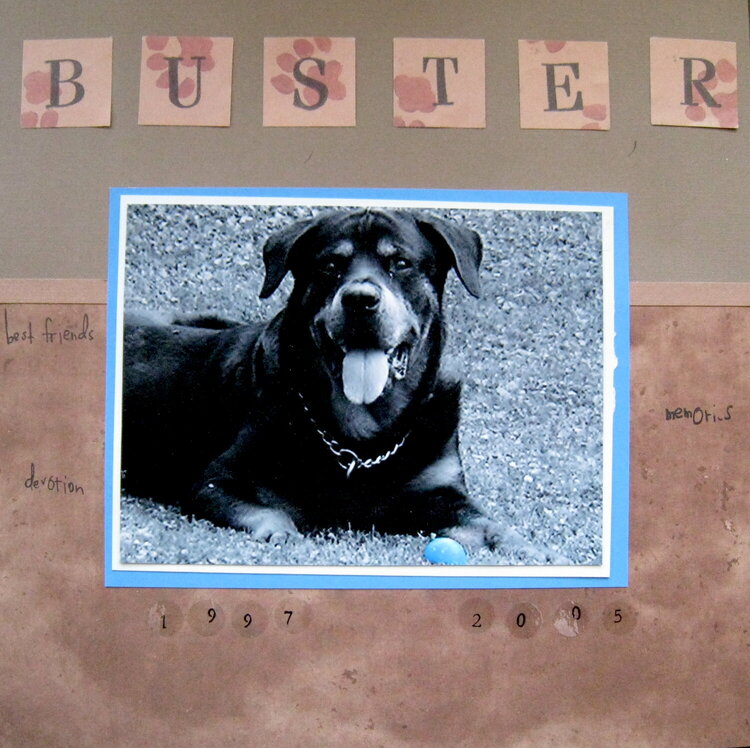 Our Baby Buster   Page 1 of 2