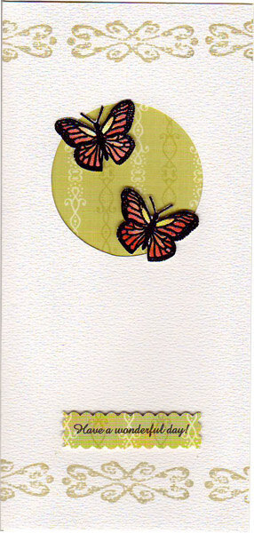 Butterfly Card