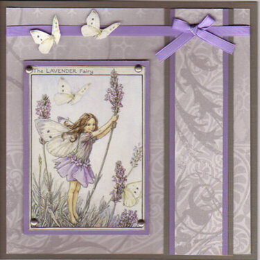 Flower fairy lavender