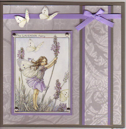 Flower fairy lavender