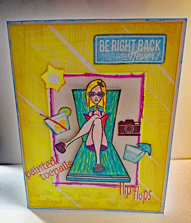 Be Right Back Never Card