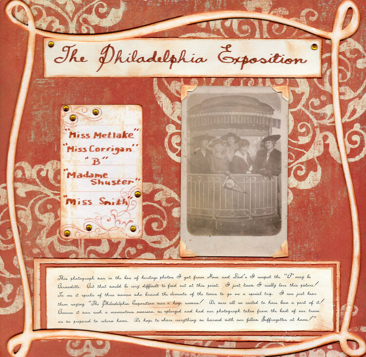 Philadelphia Exposition - Left Side