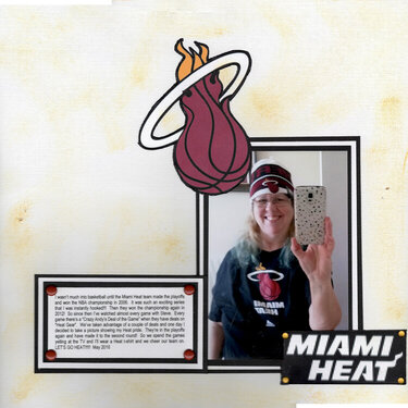 Selfie - Miami Heat Fan