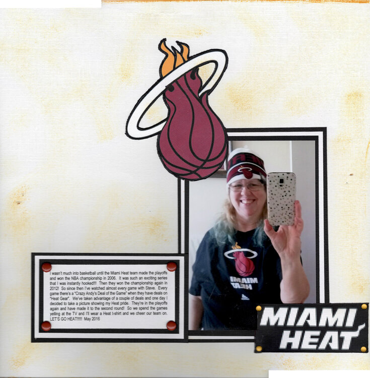 Selfie - Miami Heat Fan