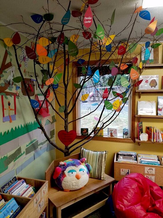 Library Volunteer Tree