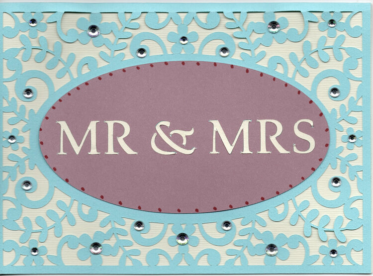 Mr &amp; Mrs Card
