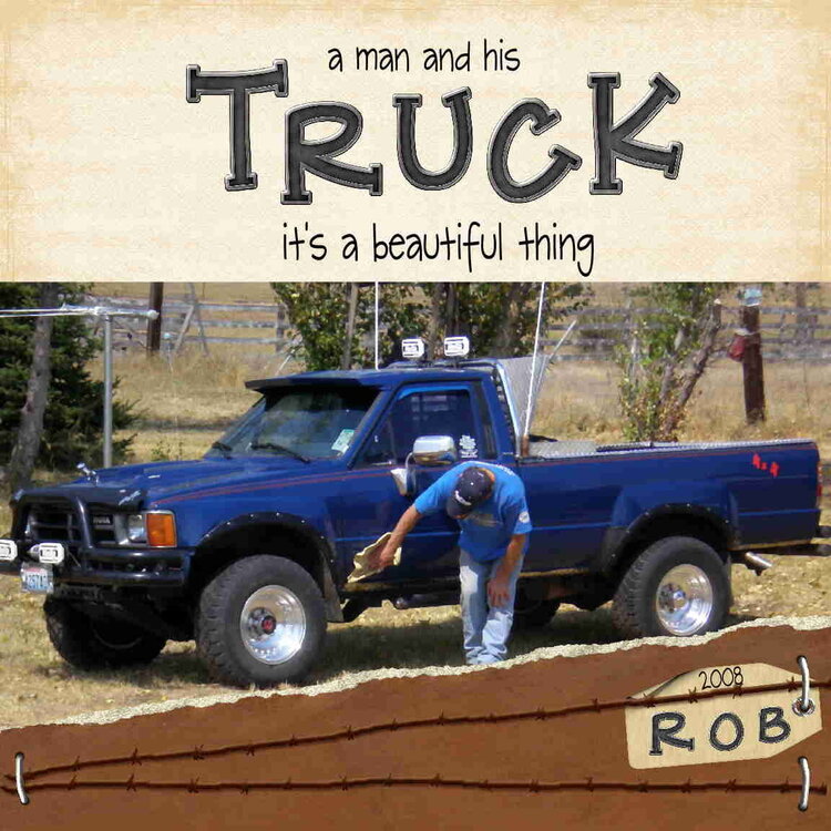 A Man and his Truck