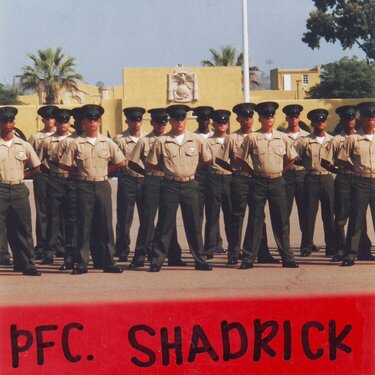 PFC. Shadrick p.9 of mini album