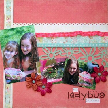 The Ladybug Catchers- June Little Red Scrapbook Kit