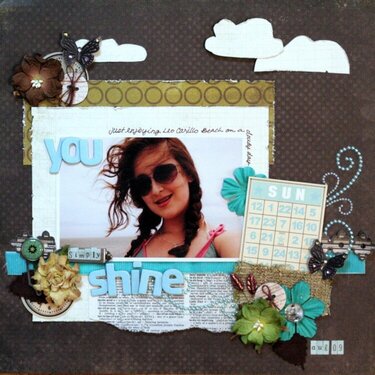 You Simply Shine- Little Red Scrapbook Kit