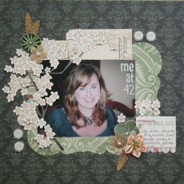 Me at 42- September Little Red Scrapbook