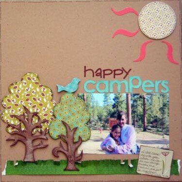 Happy Campers (May Little Red Scrapbook Kit)