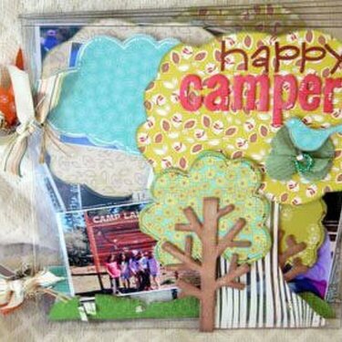 Happy Campers- May Little Red Scrapbook Kit