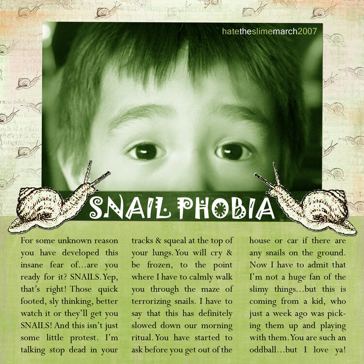 Snail Phobia