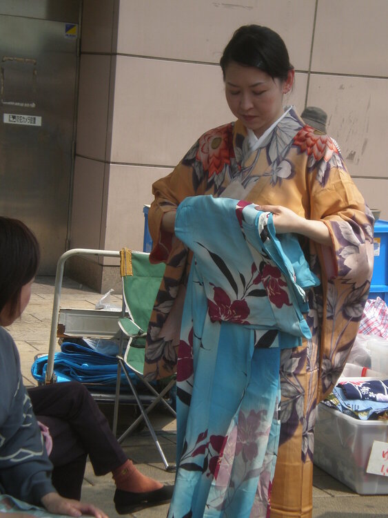 kimono shopping