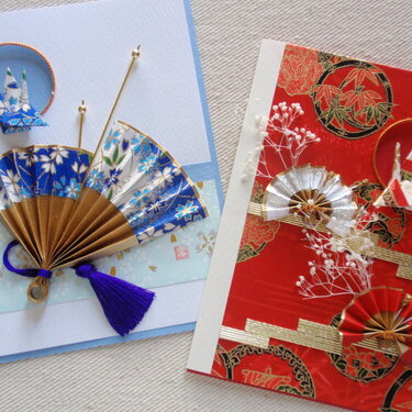 Washi paper cards