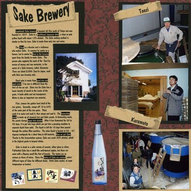 Sake Brewery