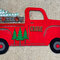 Vintage Christmas Truck - Clear Scraps