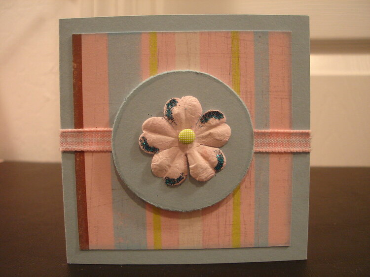 Little Pink Flower Card
