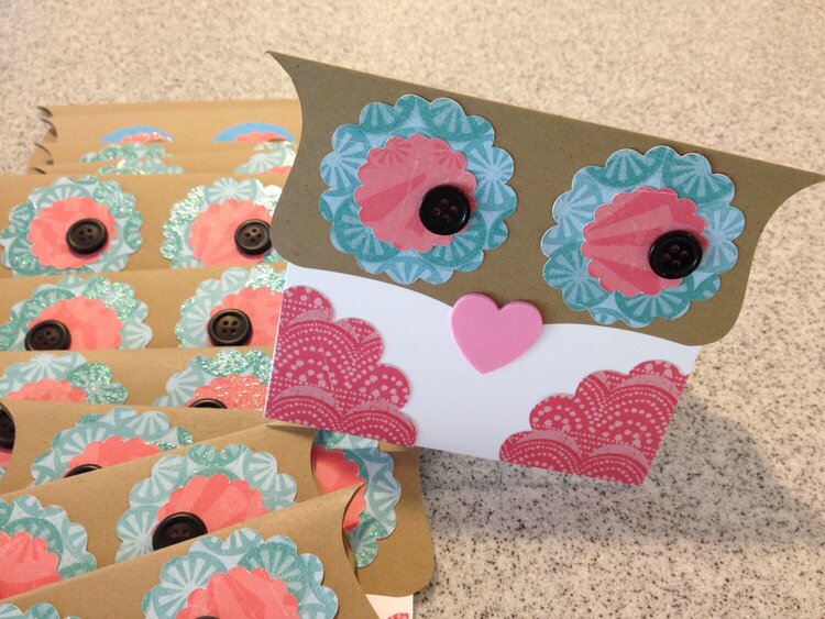 Kid&#039;s Craft Challenge (HIMCR04NSD) Owl Thank You Cards