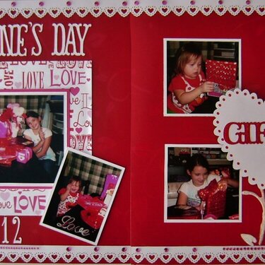 Valentine's Day 2012 (2 page layout)