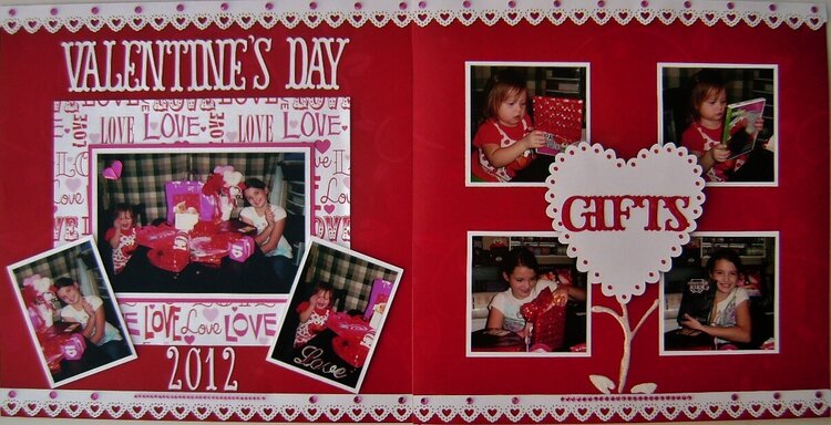 Valentine&#039;s Day 2012 (2 page layout)